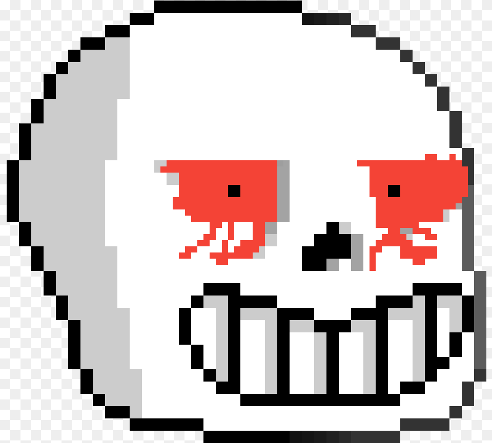 Satan Pixel Art Anime Face Free Png