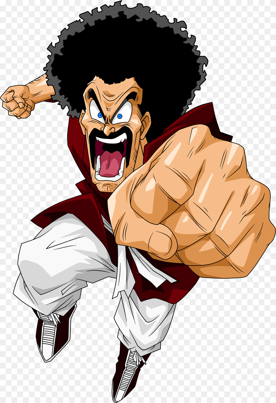 Satan U0026 Clipart Download Ywd Dragon Ball Fighterz Mr Satan, Body Part, Hand, Person, Book Free Transparent Png