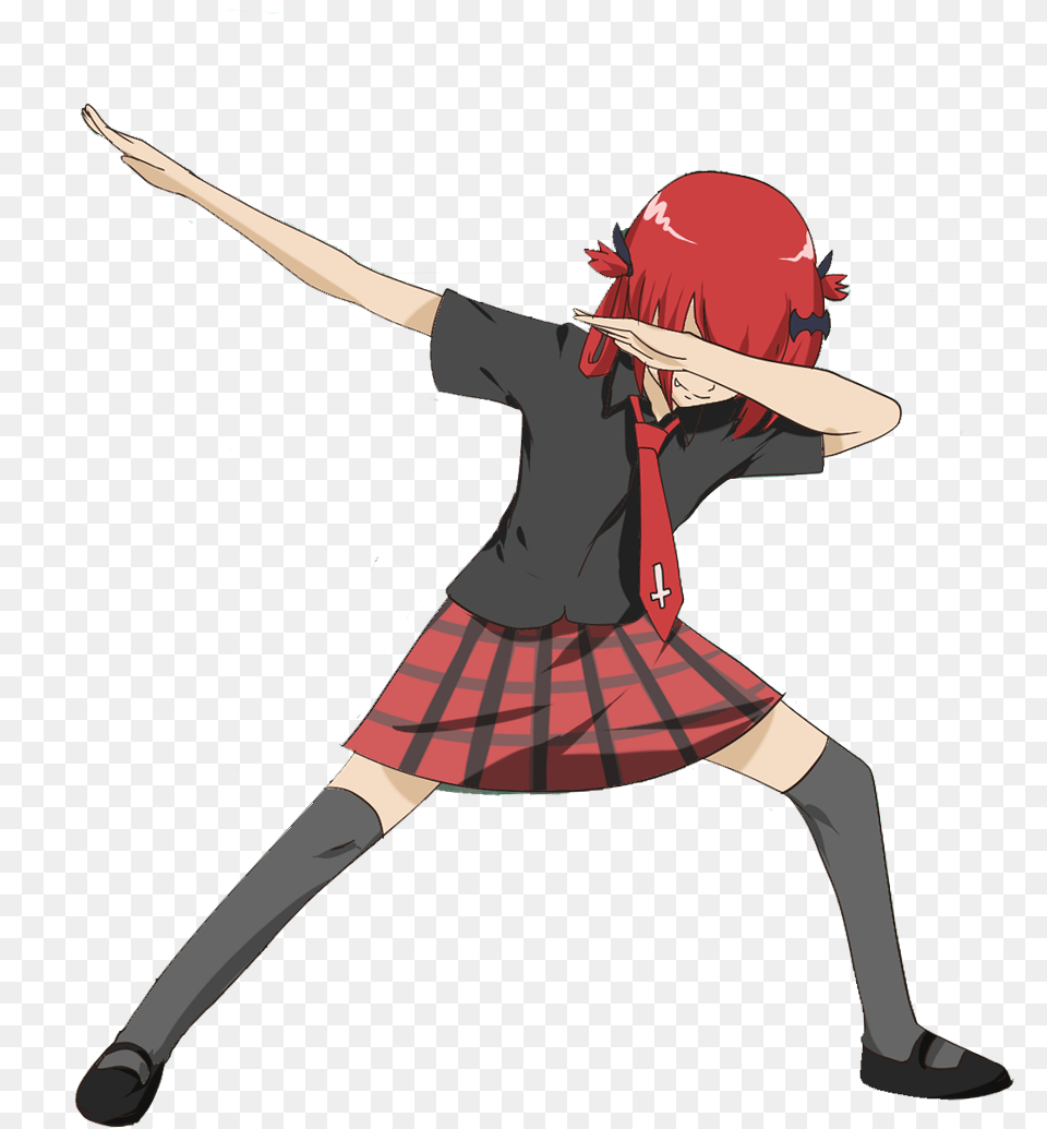 Satania Meme, Teen, Female, Girl, Person Free Png Download