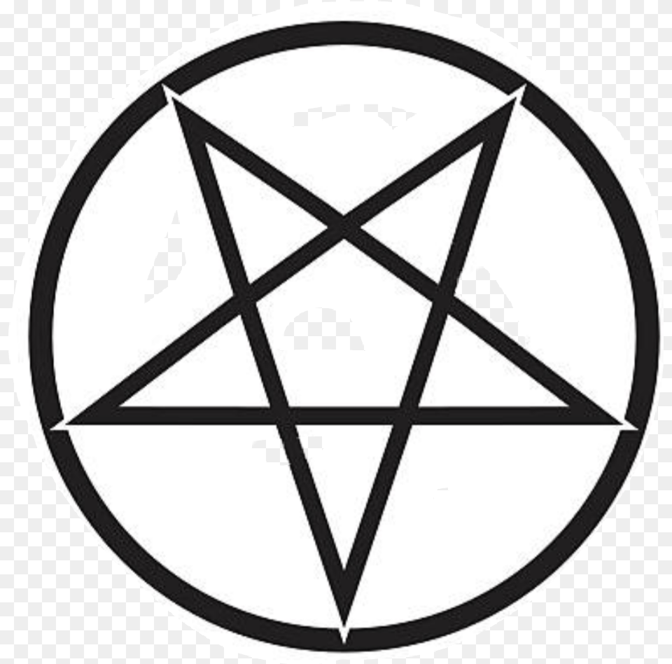 Satanic Baphomet Lucifer Pentagram Pentagrama Hacker Roblox T Shirt, Star Symbol, Symbol Free Png Download