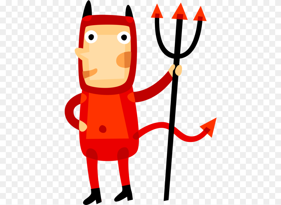 Satanic Clipart Devil Pitchfork Halloween Costume Halloween Costume Graphic Cartoon, Dynamite, Weapon Png Image