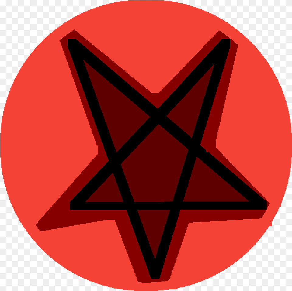 Satanic Clipart Star Circle, Star Symbol, Symbol Png Image