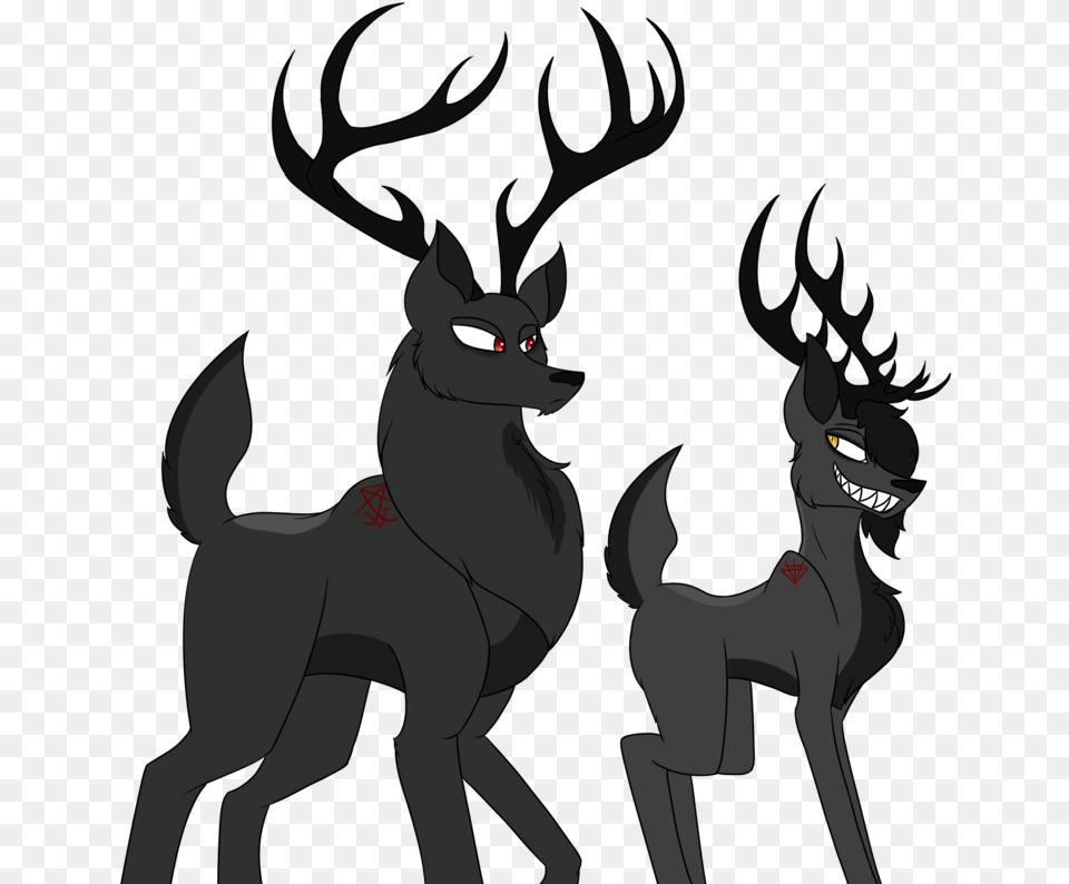 Satanic Drawing Rad Satan Deer, Person, Animal, Cat, Mammal Free Transparent Png