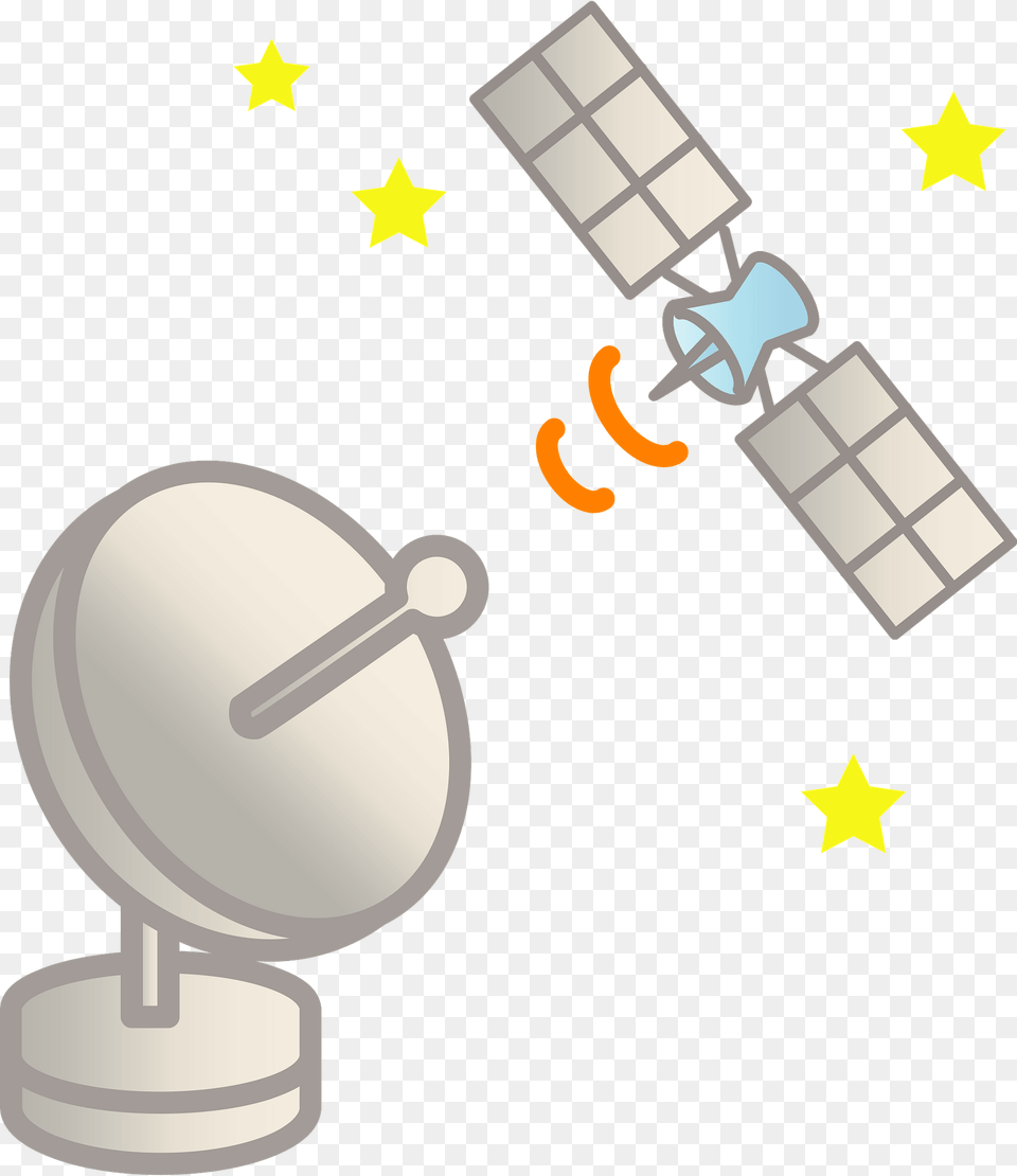 Satellite And Antenna Clipart, Astronomy, Outer Space, Electrical Device Png