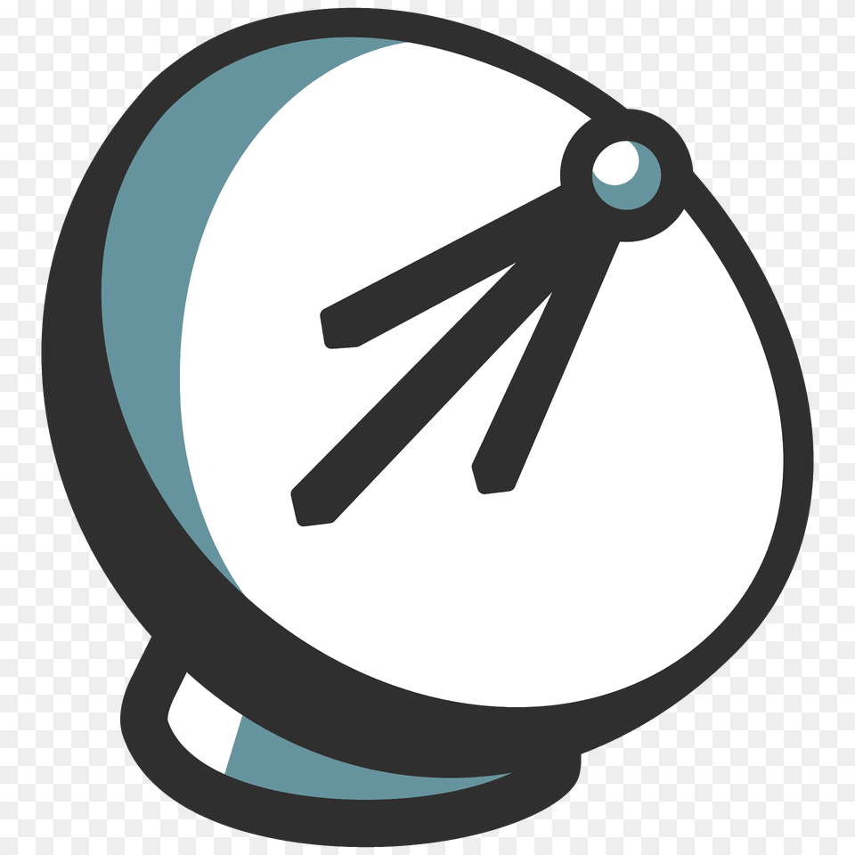 Satellite Antenna Emoji Clipart, Disk Free Png
