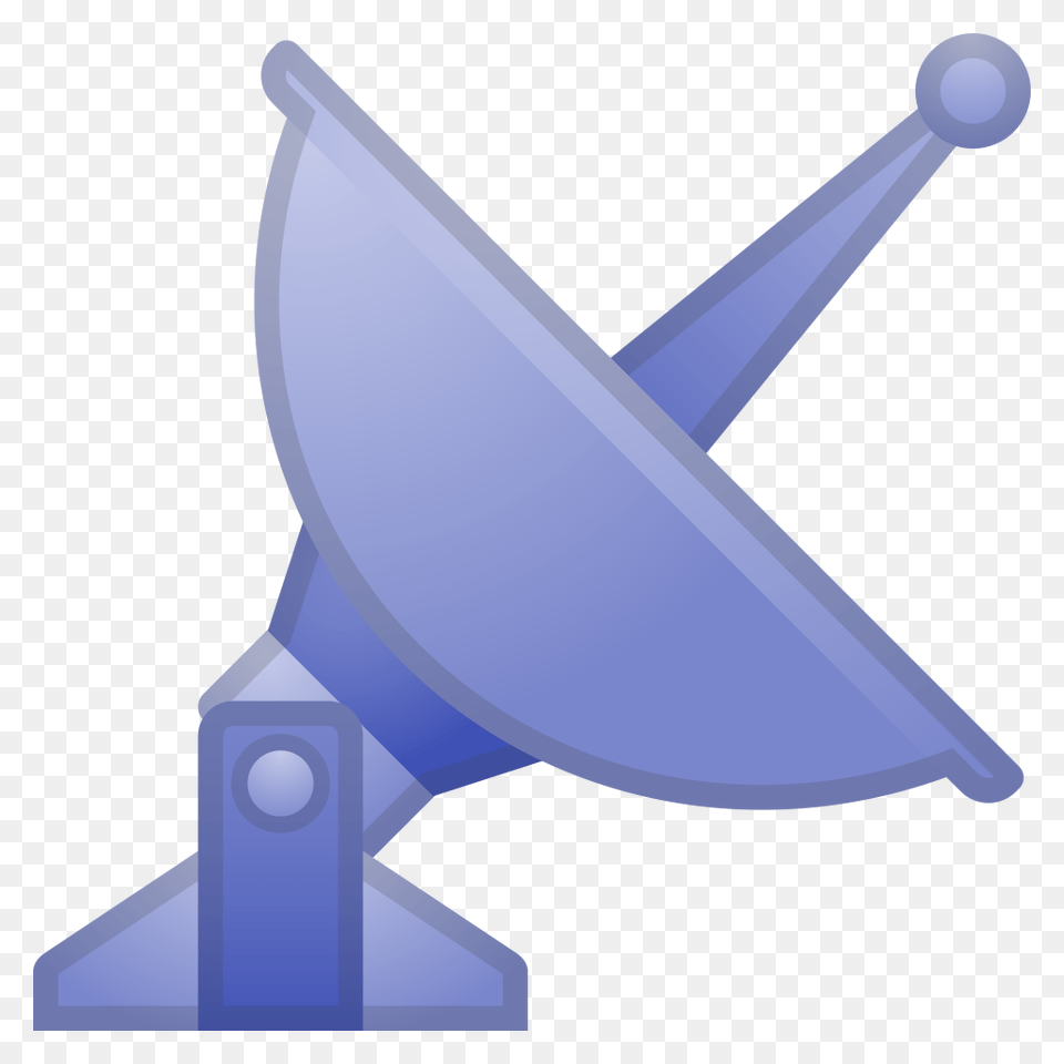 Satellite Antenna Icon Noto Emoji Objects Iconset Google, Electrical Device, Radio Telescope, Telescope Free Png Download