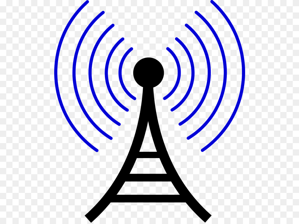 Satellite Clipart Satellite Tower Radio Waves Clip Art, Electrical Device, Microphone Free Png