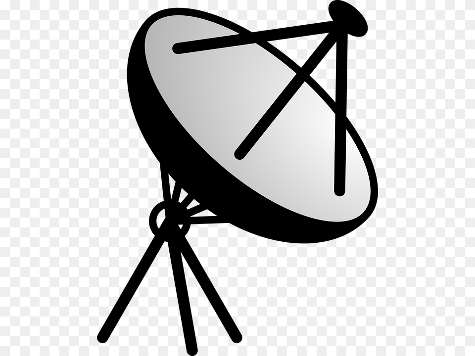 Satellite Dish Antenna Satellite Telecommunications Finding A Speed Quadratic Equations, Lighting, Machine, Analog Clock, Clock Free Png Download