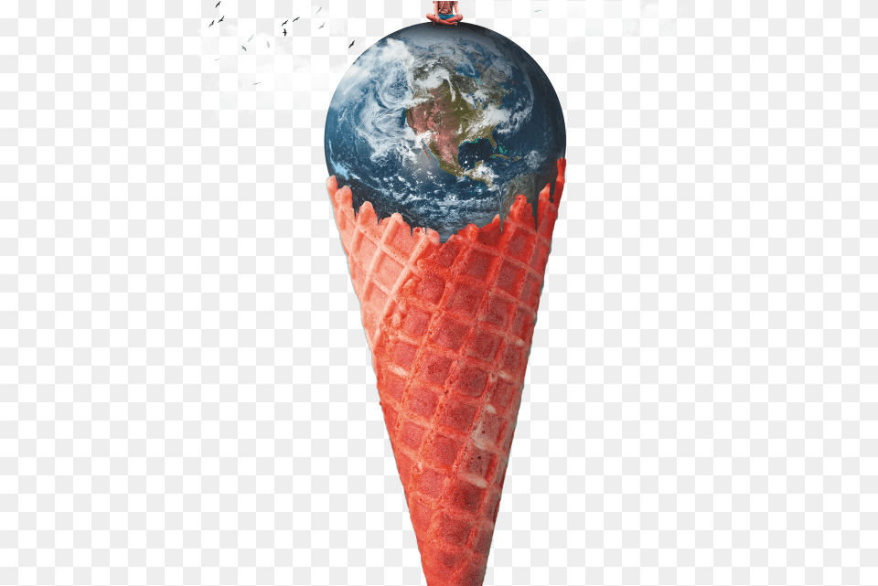 Satellite Earth, Cream, Dessert, Food, Ice Cream Png
