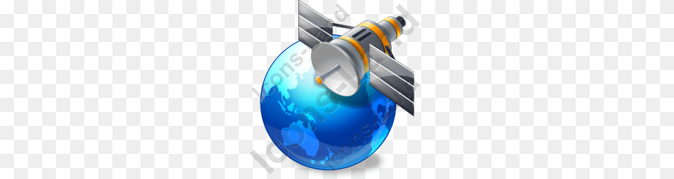Satellite Globe Blue Icon Pngico Icons, Astronomy, Outer Space Free Transparent Png