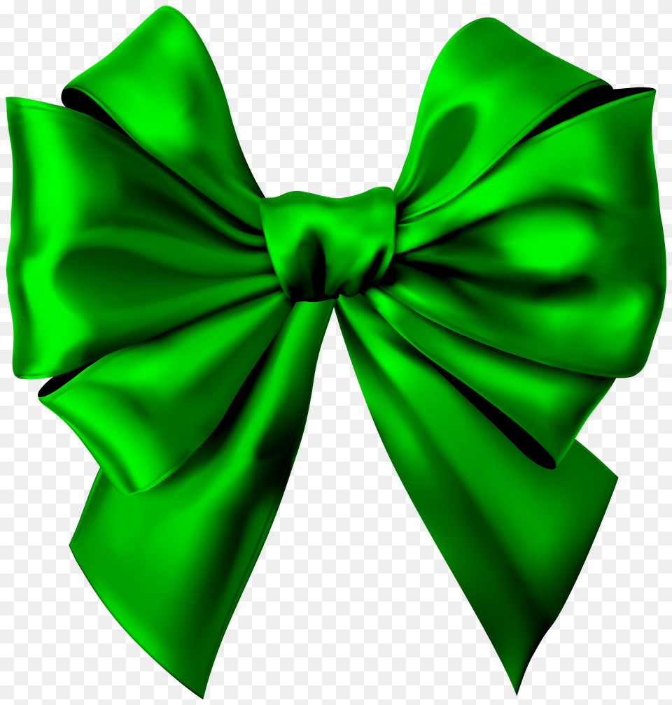 Satin Bow Green Clip Art, Accessories, Formal Wear, Tie, Bow Tie Png Image
