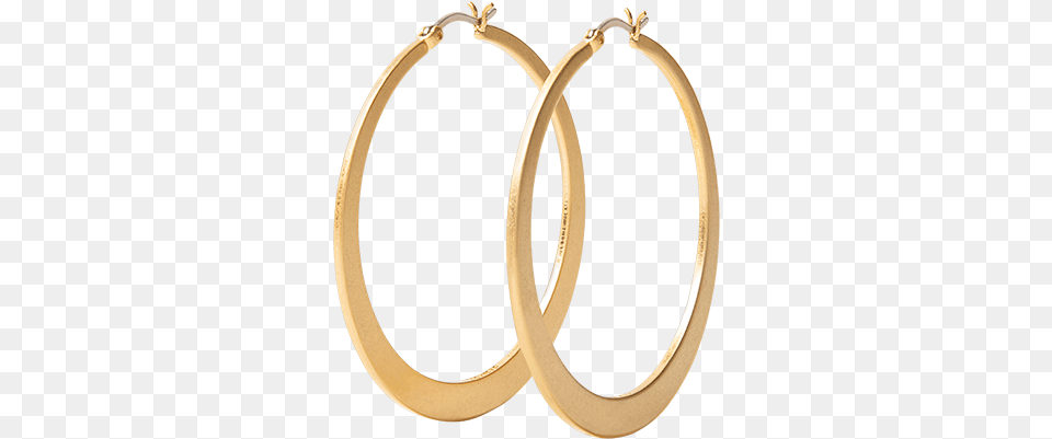 Satin Gold 50mm Flat Hoop Earrings Origami Owl Custom Jewelry Solid, Accessories, Earring Png
