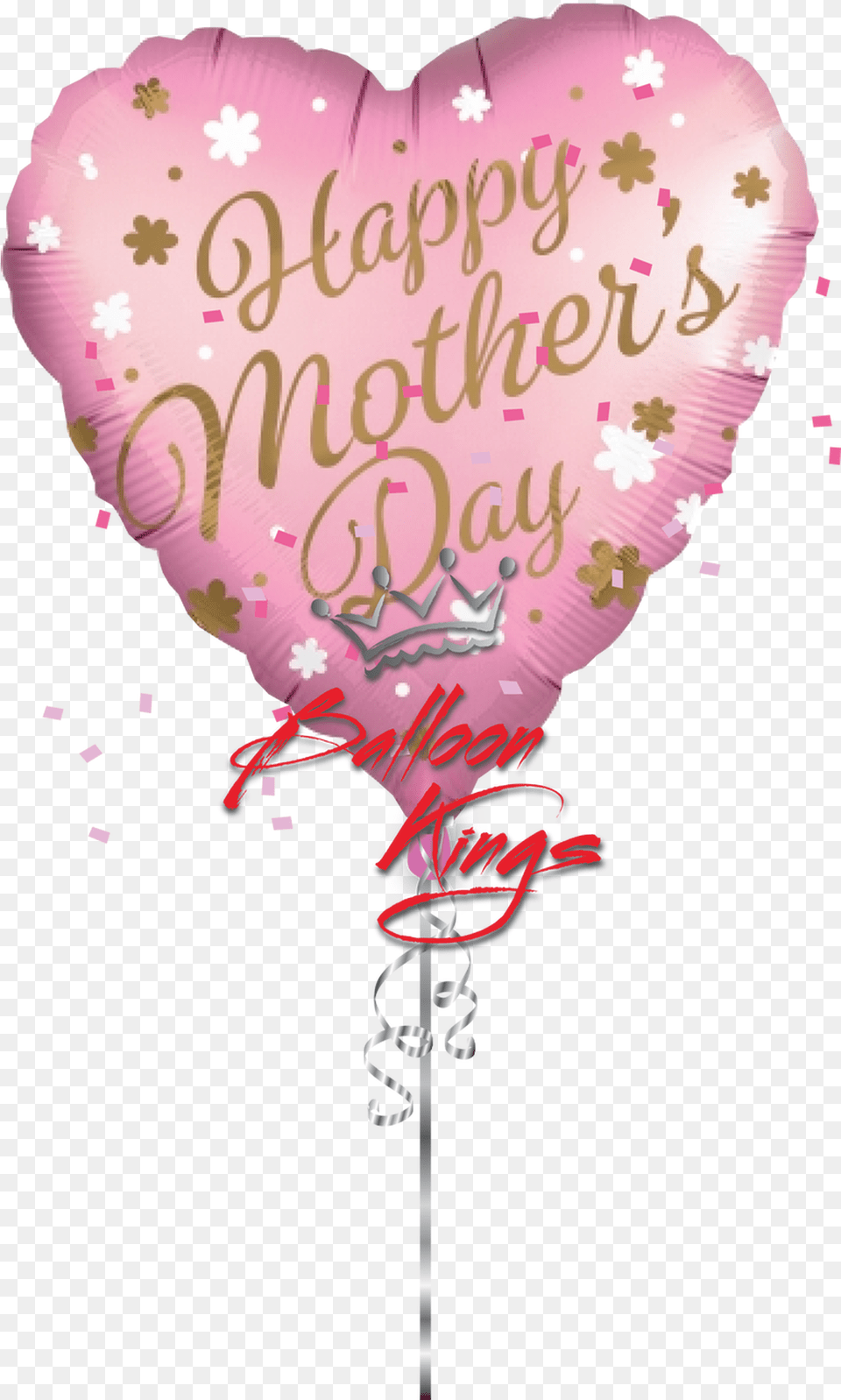Satin Infused Happy Mothers Day, Balloon, Food, Sweets Free Png