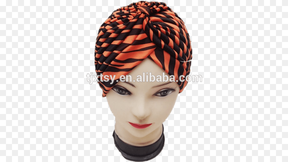 Satin Rambut Bonnet Sorban Muslim Arab Jilbab Turban Headpiece, Clothing, Adult, Person, Woman Png