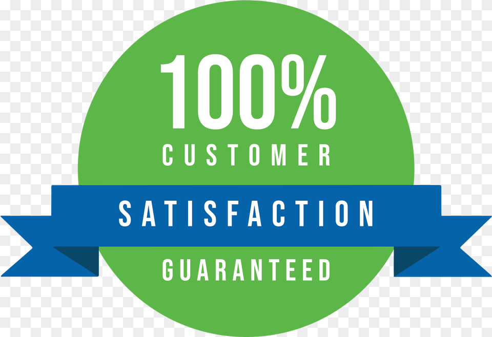 Satisfaction Guarantee 100 Satisfaction Guarantee, Logo Free Png Download