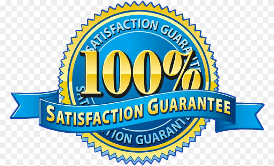 Satisfaction Guarantee Clip Art, Logo, Badge, Symbol Free Png Download