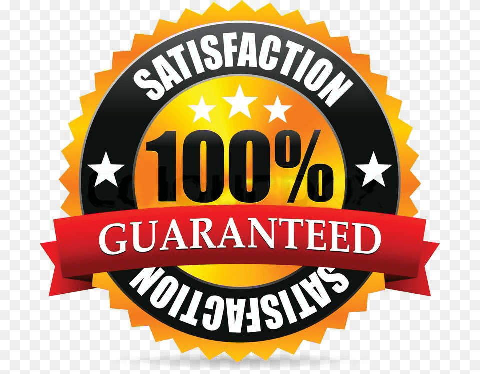 Satisfaction Guarantee Seal, Logo, Architecture, Building, Factory Png