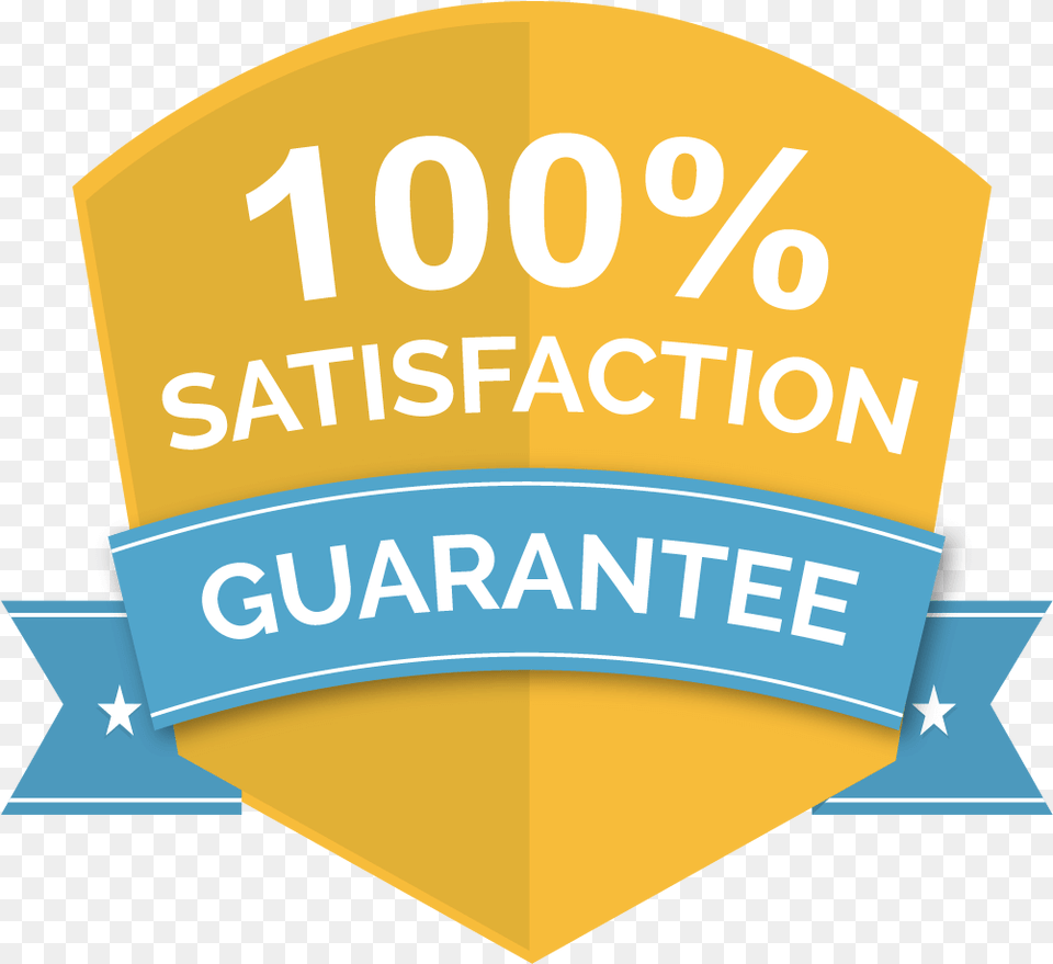 Satisfaction Guaranteed For Your Peace Of Mind Satisfaction Guarantee, Badge, Logo, Symbol Png