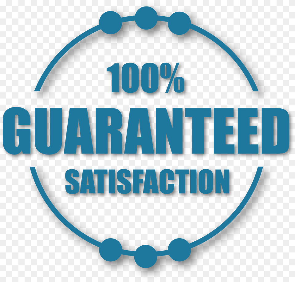 Satisfaction Guaranteed Image With Dot, Chandelier, Lamp Free Transparent Png