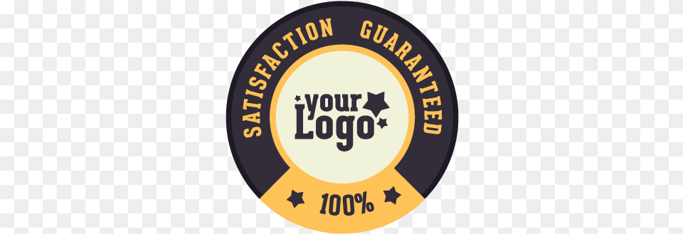 Satisfaction Guaranteed Logo Template 100 Guarantee, Badge, Symbol, Disk Png Image