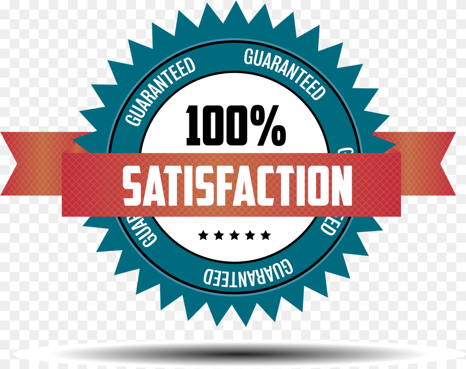 Satisfaction Guaranteed Pressure Washing Fort Mill Label, Logo Free Transparent Png