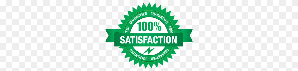 Satisfaction Guaranteed Seal Batteries For Industry Vehicles, Logo, Green Png Image