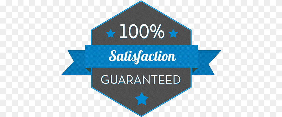 Satisfaction Satisfaction Guarantee Logo, Symbol, Scoreboard, Badge Free Png Download