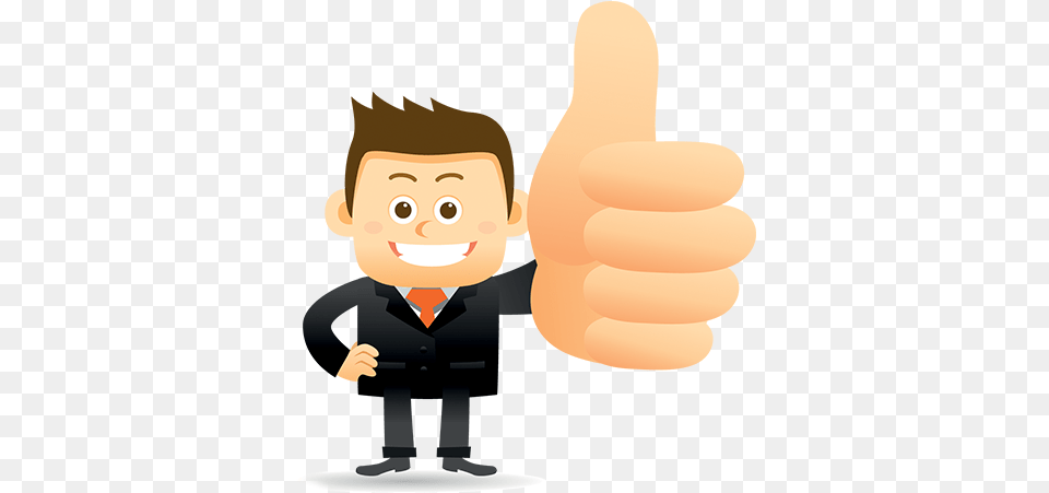 Satisfied Customer Satisfaction Animated Thumbs Up Person, Body Part, Finger, Hand, Thumbs Up Free Transparent Png