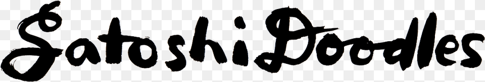 Satoshi Doodles Art, Handwriting, Text Png Image