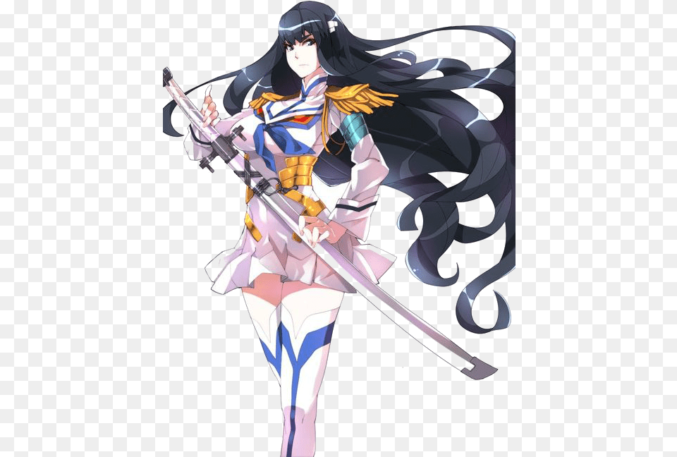 Satsuki Kiryuin Transparent, Book, Comics, Publication, Adult Free Png Download