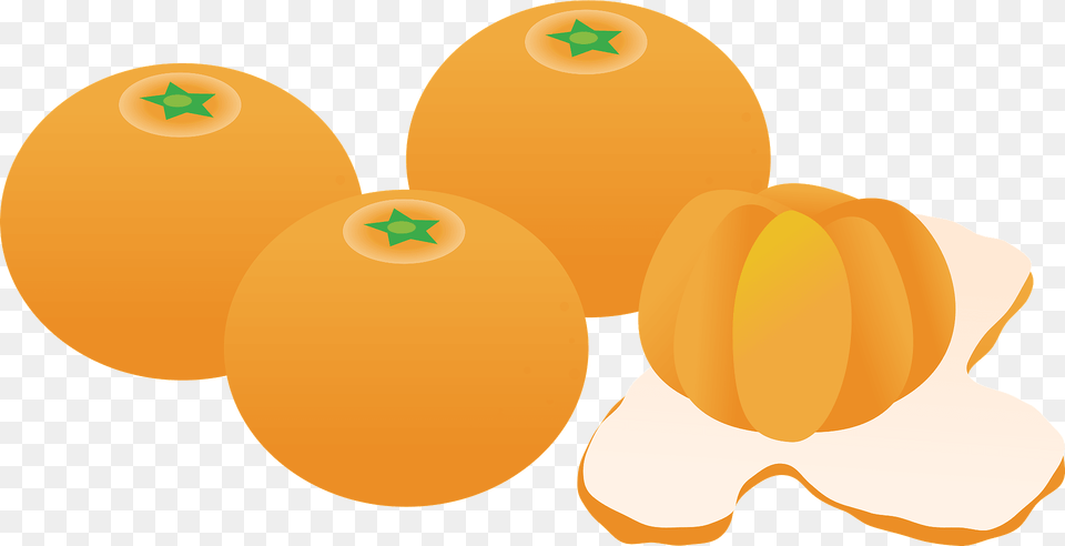 Satsuma Orange Fruit Clipart, Food, Plant, Produce, Citrus Fruit Free Png Download