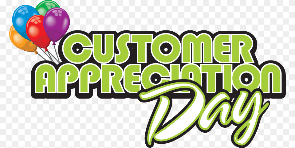 Saturday April 26 Is Customer Appreciation Day In Customer Appreciation Day Clip Art, Balloon, Dynamite, Weapon, People Png