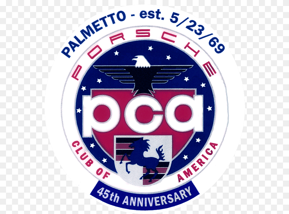 Saturday Porsche Club Of America, Emblem, Logo, Symbol, Badge Png Image