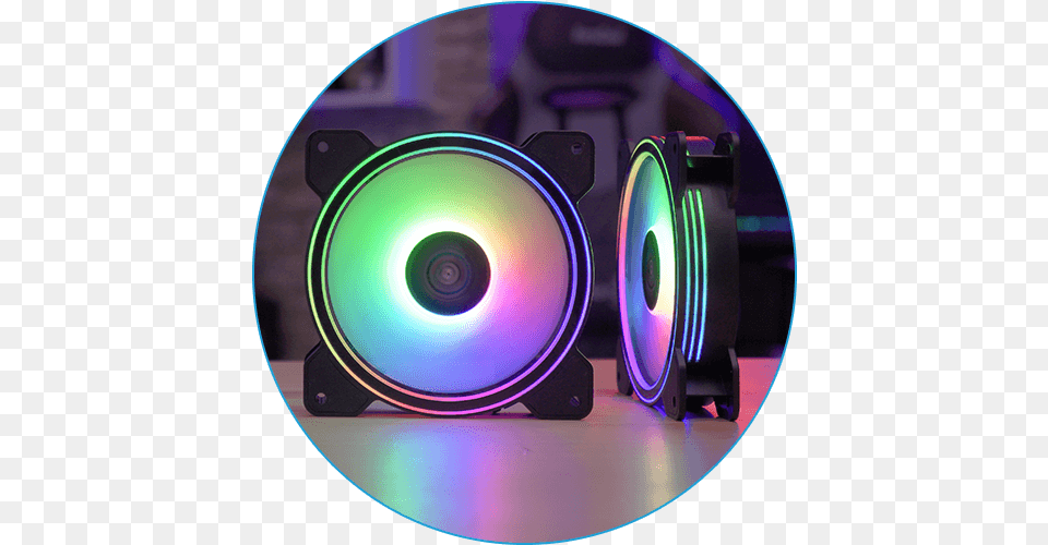 Saturn 12f Drgb Be Cool Get Aerocool Circle, Electronics, Disk, Speaker Free Transparent Png