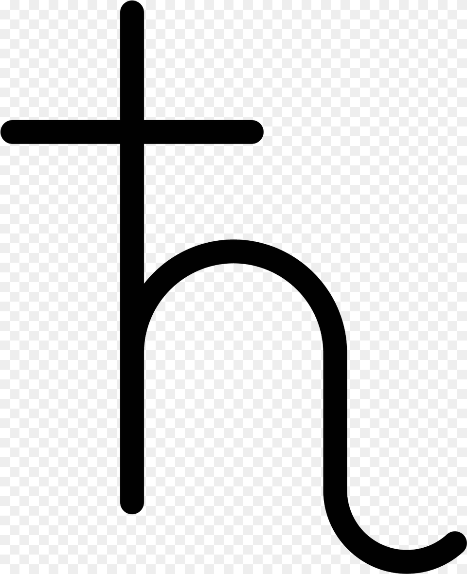 Saturn Symbol Icon Saturn Symbol, Gray Free Transparent Png
