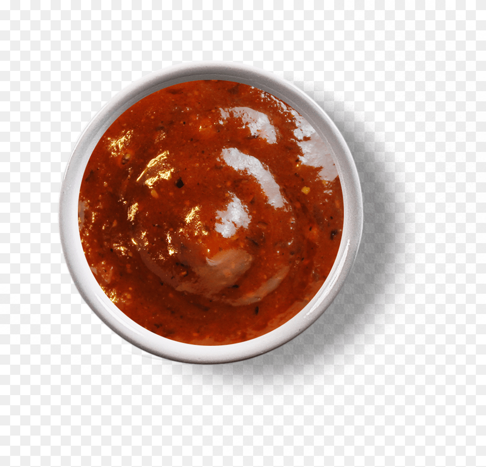 Sauce Bowl Top View, Food, Ketchup, Meal, Curry Free Png Download