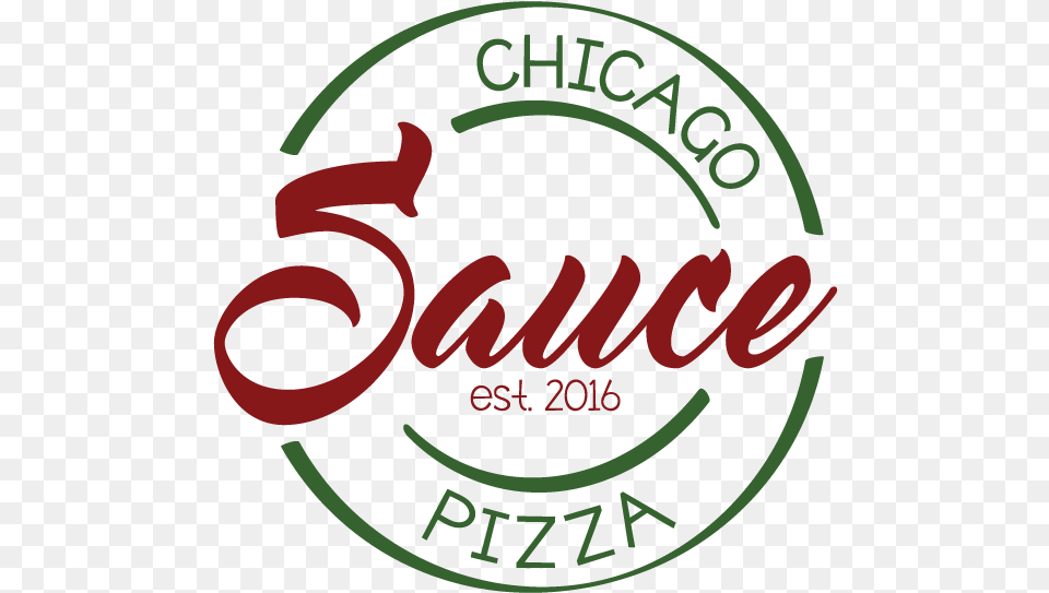 Sauce Chicago Pizza Text, Logo, Light, Person Png Image