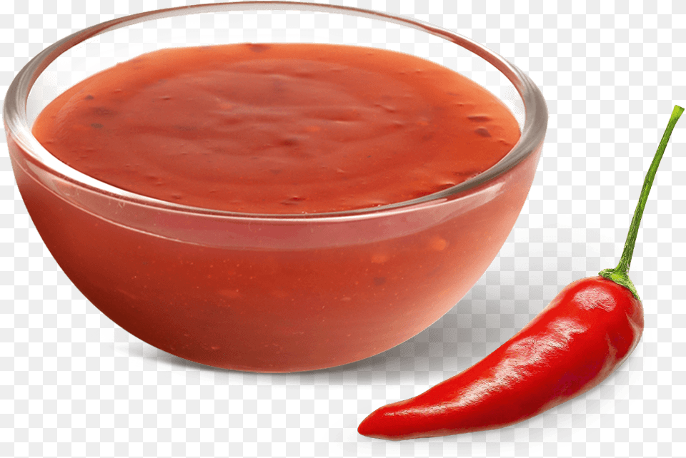 Sauce Hot Red Pepper, Food, Ketchup, Bowl Png Image
