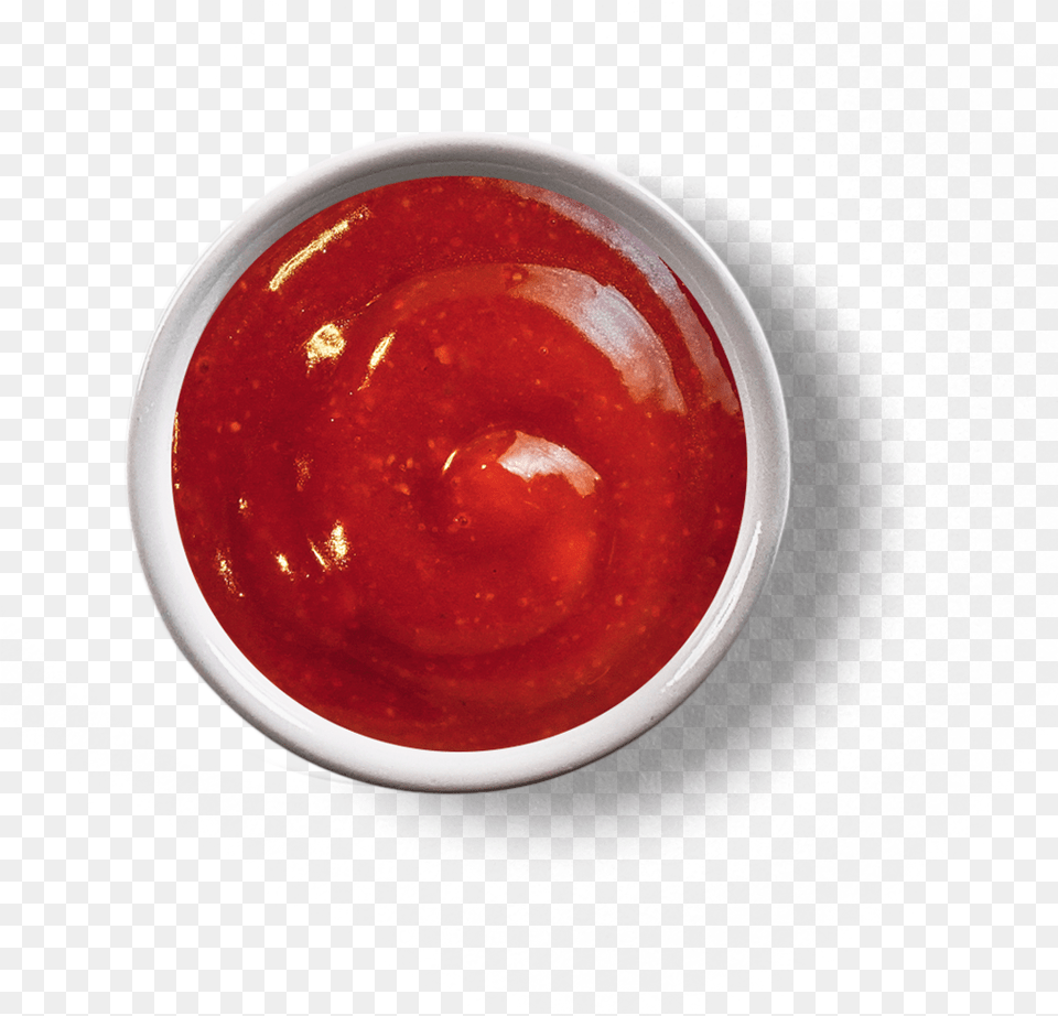 Sauce Top View, Food, Ketchup Png