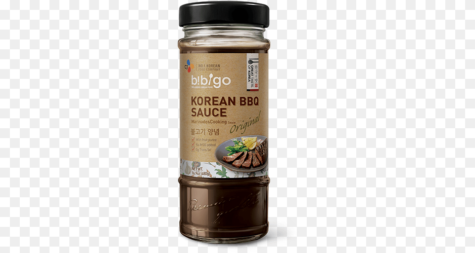 Sauces Bibigo Korean Bbq Sauce, Cup, Food, Bottle, Shaker Free Png Download