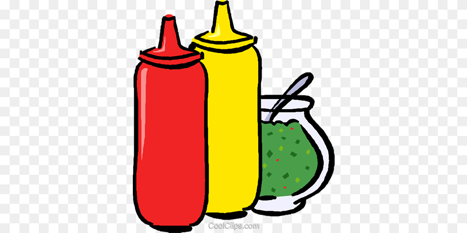 Sauces Clipart Group With Items, Food, Ketchup, Person Png Image