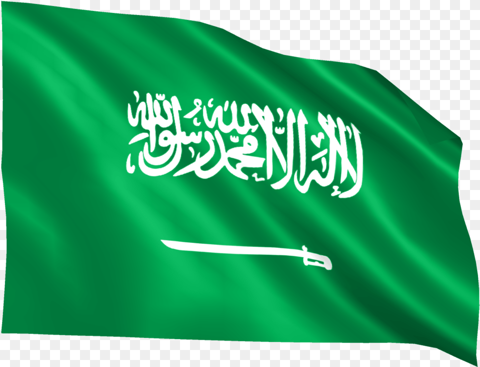 Saudi Arabia Flag By Mtc Tutorials Saudi Arabia Flag, Sword, Weapon, Saudi Arabia Flag Free Png