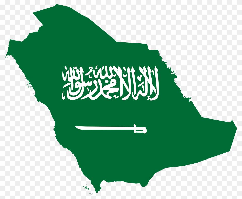 Saudi Arabia Map Flag Clipart, Outdoors, Land, Nature, Sea Free Transparent Png