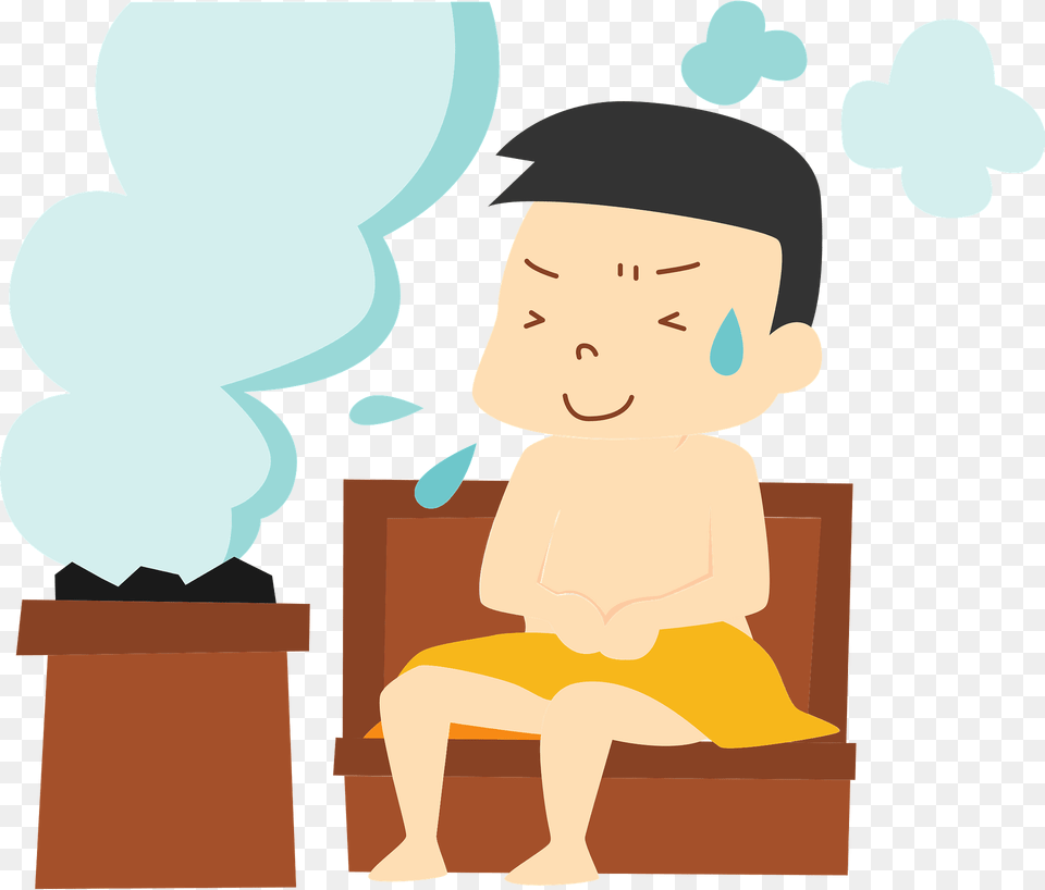 Sauna Clipart, Baby, Person, Art, Face Free Transparent Png