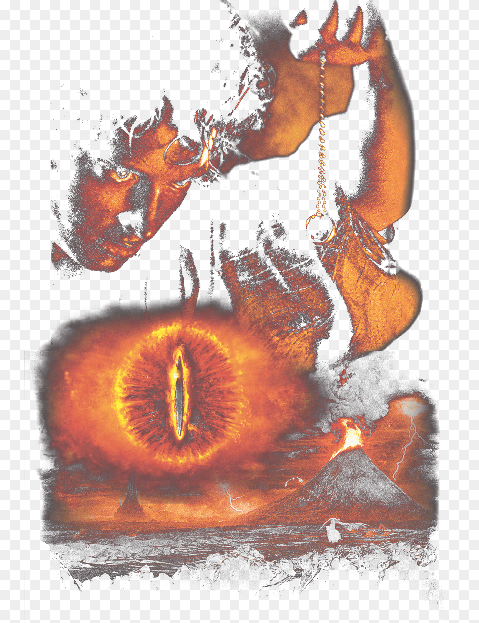 Sauron Eye Gif Transparent Background, Mountain, Nature, Outdoors, Person Free Png Download