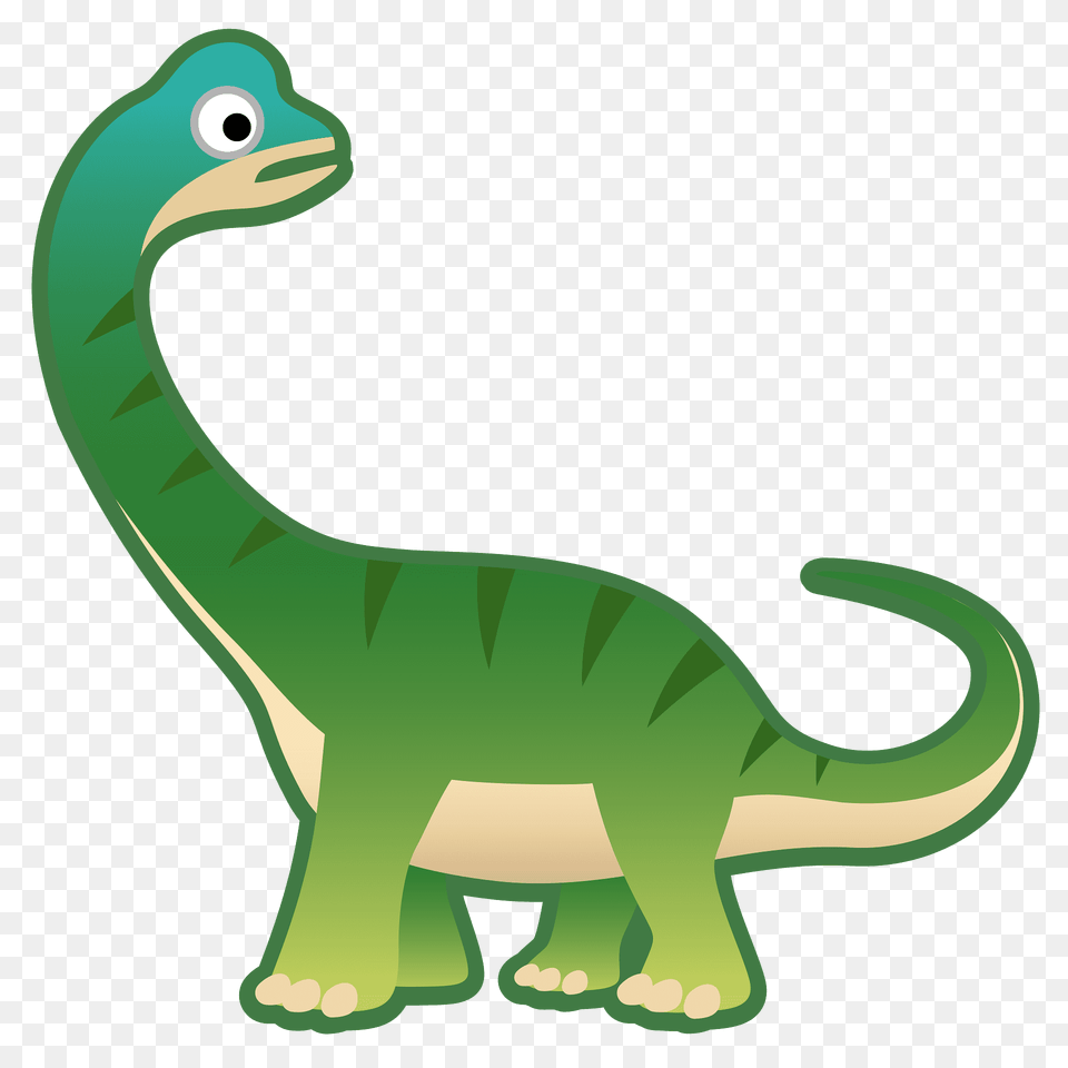 Sauropod Emoji Clipart, Animal, Dinosaur, Reptile, Fish Free Png