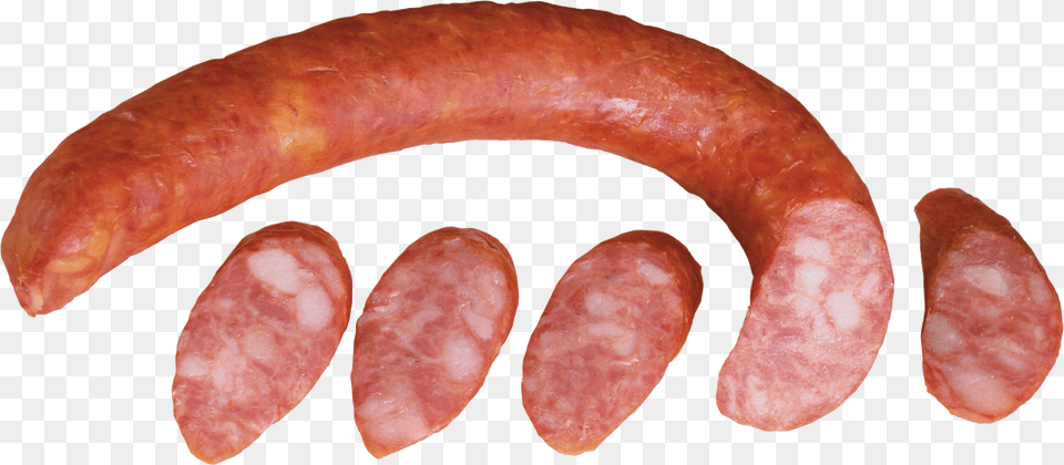 Sausage, Food, Meat, Pork, Bread Free Png Download