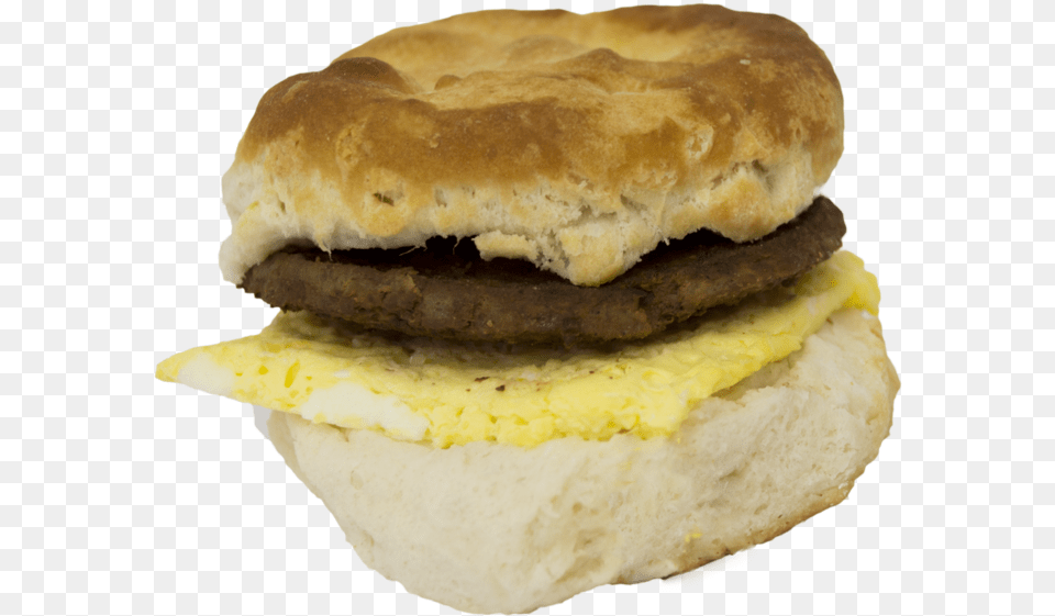 Sausage And Egg Fast Food, Burger, Bread Png Image