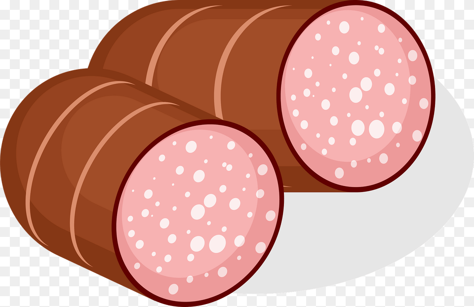Sausage Food Clipart, Meat, Pork, Ham, Disk Png Image