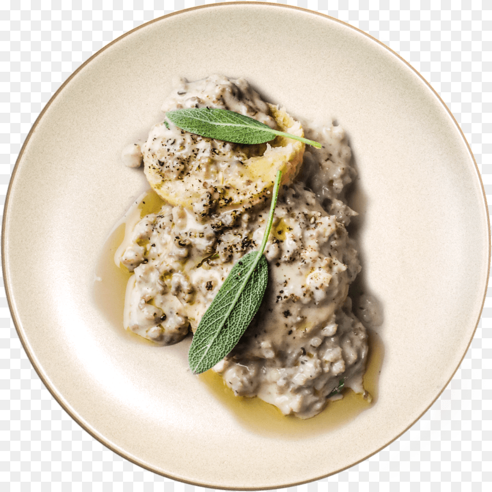 Sausage Gravy, Food, Food Presentation, Plate, Meal Free Png Download